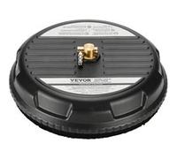 VEVOR Nettoyeur de Surface Pour Nettoyeur Haute Pression 275BAR Max Pour Béton Trottoir Noir