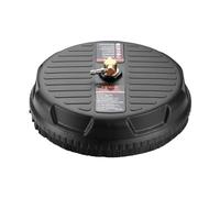 VEVOR Nettoyeur de Surface pour Nettoyeur Haute Pression Universel 380 mm Accessoire Nettoyeur de Sol Plastique PP 276 bar Max Connecteur Rapide 0,635 cm Nettoyeur robuste pour Allée Trottoir Terrasse