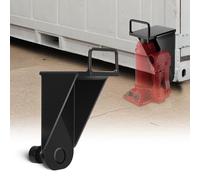 VEVOR Niveleur de Conteneur, Lot de 2, Support de Levage pour Cric avec Poignée en U, Patte de Cric pour Conteneur de Transport, Résistant au Soleil et à la Pluie, pour Transport, Logistique, Entrepôt