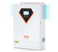 VEVOR Onduleur Hybride 5500 W Onduleur Solaire Hybride Chargeur Hors Réseau à Onde Sinusoïdale Pure 230 V CA avec Contrôleur de Charge Solaire MPPT 100 A Intégré, Charge Hybride, Utilitaire, Solaire