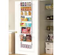 VEVOR Organisateur de garde-manger - Blanc - 8 niveaux