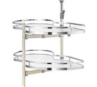 VEVOR Organisateur meuble d'angle 2 niveaux réglables DG-668L