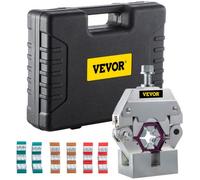 VEVOR Outil de Sertissage Manuel 4 Matrices Pince à Sertir Tuyaux Manuelle 71550 Sertisseuse Manuelle Outil Compression Manuel Malette Outil de Presse Portable pour Tuyaux de Climatisation