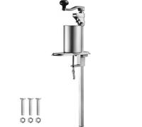 VEVOR Ouvre-boîte manuel, ouvre-boîte commercial à pince de table pour grandes canettes, ouvre-boîte robuste avec base, ouvre-bocal industriel à hauteur réglable pour canettes jusqu'à 40 cm de haut
