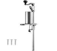 VEVOR Ouvre-boîte manuel professionnel, pour canettes jusqu'à 40 cm de hauteur, ouvre-canette de table robuste en acier inoxydable réglable en hauteur, fixé par vis et pince, pour restaurant, épicerie