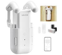 VEVOR Ouvre-Rideau Électrique Automatique, Robot de Rideau Intelligent Contrôle par APP et Télécommande, Compatible avec Alexa et Google Home, Ouverture Fermeture Programmées, pour Tringles Romaines