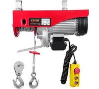 VEVOR Palan Électrique Capacité 1000kg Avec Télécommande Filaire 10m/min Hauteur 1600W