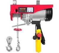 VEVOR Palan Électrique Capacité 600kg Avec Télécommande Filaire 400cm Treuil-Palan