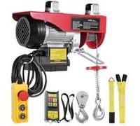 VEVOR Palan Électrique Charge Double Câble 200kg Télécommande Filaire & Sans Fil