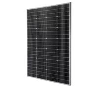 VEVOR Panneau Solaire Monocristallin 200 W Panneau Photovoltaïque Haut Rendement 23% pour Hors Réseau Toit Plat Voiture, Bateau, Camping-car, avec Sortie MC4 Stable, Cadre en Aluminium, Étanche IP65
