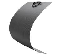VEVOR Panneau Solaire Monocristallin Semi Flexible 200 W Panneau Solaire Souple Rendement 21,9 % Chargeur Hors Réseau pour Surfaces Courbes Bateau, Camping-car, Voiture, avec Sortie MC4, Étanche IP67