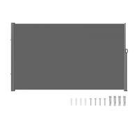 VEVOR Paravent Retractable Exterieur Double 71x118pouces, Store Latéral Paravent Extérieur Rétractable, Auvent Store Latéral Enroulable Protège du Soleil ou du Vent