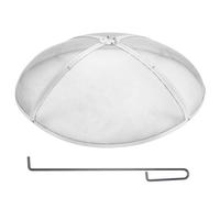 VEVOR Pare-étincelles pour Brasero Extérieur 1016 mm Grille de Protection Contre Étincelles Feu Acier Inoxydable Écran Pare Feu Rond Ouverture Facile avec Accessoires pour Foyer, Patio, Arrière-cour