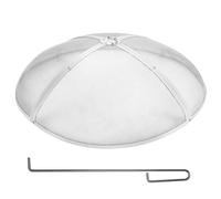 VEVOR Pare-étincelles pour Brasero Extérieur 1016 mm Grille de Protection Contre Étincelles Feu Acier Inoxydable Écran Pare Feu Rond Ouverture Facile avec Accessoires pour Foyer, Patio, Arrière-Cour