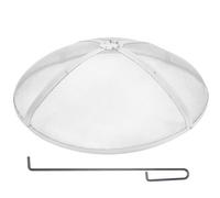 VEVOR Pare-étincelles pour Brasero Extérieur Rond 914 mm Couvercle Grille de Protection Contre Étincelles de Feu en Acier Inox Écran Pare-feu Ouverture Facile avec Accessoires pour Foyer, Patio, Cour