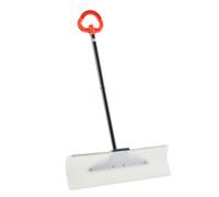 VEVOR Pelle à Neige, 76,2 cm, Poussoir à Neige avec Poignée Ergonomique, Lame en Plastique PEHD, Pelle de Déneigement à Manche Segmenté, Pousse-neige Portable pour Nettoyage Allées Escaliers Trottoirs