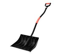 VEVOR Pelle à neige ergonomique pour allée, en plastique, 42 cm de large, pelle de nettoyage de neige avec poignées en D, grande capacité, outil de déneigement léger pour jardin, voiture, camping