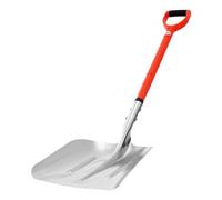 VEVOR Pelle à neige pour allée, en alliage d'aluminium de 35 cm de large, pelle de nettoyage de neige avec poignées en D, grande capacité, outil de déneigement léger pour jardin, voiture, camping