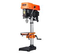 VEVOR Perceuse à Colonne d'Établi 304,8 mm, 750 W, Vitesse Variable 340-2200 tr/min, avec Table de Travail Inclinable 0-45°, Lampe de Travail à LED, Positionnement par Rayons X, pour Bois et Métal