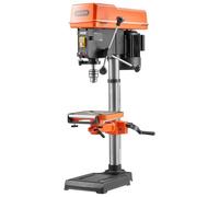 VEVOR Perceuse à Colonne d'Établi 305 mm Perceuse d'Établi 550 W pour Travail du Bois et Métaux, Vitesse Variable 340-2200 tr/min, avec Table Inclinable 0-45°, Positionnement Laser X, Éclairage LED