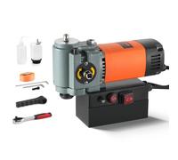 VEVOR Perceuse Magnétique à Profil Bas 1300 W, Perceuse à Colonne Magnétique Diamètre de Perçage Max. 35 mm, avec Dispositif de Refroidissement et Protection contre les Surcharges, pour Construction