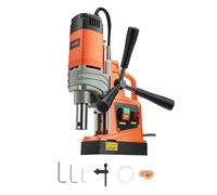 VEVOR Perceuse Magnétique Diamètre 40 mm Profondeur 50 mm Carotteuse à Diamant 1300 W 13000 N 810 tr/min Perceuse à Colonne Trou Net pour Rénovation Maison Construction de Navire Chemin de Fer Pont