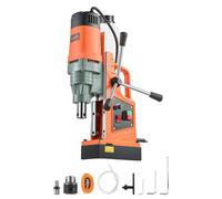 VEVOR Perceuse Magnétique, Moteur 1550 W, Perceuse à Colonne Portable, Diamètre de Carottage 50 mm, Force Magnétique 13000 N, Vitesse de 0 à 550 tr/min, Carotteuse pour Surface Métallique, Bricolage