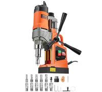 VEVOR Perceuse Magnétique, Perceuse à Colonne Portable 1450 W, 12500 N, 850 tr/min, Max. Diamètre d'Alésage (Foret de Carottage) 40 mm, Max. Profondeur de Carottage 50 mm