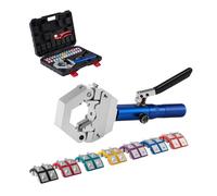 VEVOR Pince à Sertir Hydraulique Tuyau Climatisation Flexible Intégré 7 Matrices