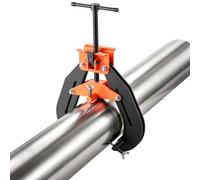 VEVOR Pince Alignement Tuyau 50,8-203,2 mm Pince de Soudage Tuyaux 3 Points pour Fabrication Installation de Tuyauteries, en Acier Haute Résistance, avec Poignée en T, Bouton de Déverrouillage Rapide