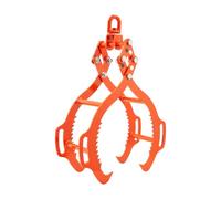 VEVOR Pince Forestière pour Troncs 914 mm, Pince de Levage pour Bois Bûches Grumes Pivotante 4 Griffes Capacité de Levage 1500 kg Pinces en Acier Robuste, pour Camions, Tracteurs, Chariots Élévateurs
