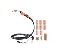 VEVOR Pistolet de soudage 250 A câble 4,5 m Compatible Millermatic 200–252 Fils 0,76/0,89/1,14 mm