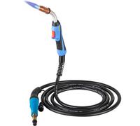 VEVOR Pistolet de soudage Mig 4,6 m torche remplacement câble souple 250 A cycle de service 60% pour soudeur électrique utilisation intensive soudure environnements industriels construction difficiles