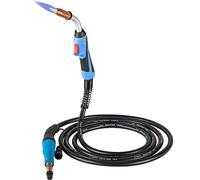 VEVOR Pistolet de soudage Mig 4,6 m torche remplacement câble souple 250 A cycle de service 60% pour soudeur électrique utilisation intensive soudure environnements industriels construction difficiles