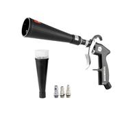 VEVOR Pistolet Nettoyage Voiture à Air Haute Pression 6-9,2 Bars avec 2 Buses, Tuyau Rotatif Aluminium, pour Élimination Saleté Poussière Surface, Fonctionne avec Compresseur d'air 1/4 NPT Non Inclus