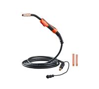 VEVOR Pistolet de Soudage avec Câble 4,5 m 250 A Compatible avec Soudeuses LincoIn Power MlG 200, 215, 216, 255 et Wire-Matic 255, pour Fils de Soudage 0,89 mm 1,14 mm, Diverses Tâches de Soudage