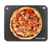 VEVOR Pizza Steel 40,6 x 36,8 x 0,95 cm pierre de cuisson à pizza en acier au carbone pré-assaisonné