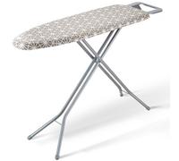 VEVOR Planche à Repasser 110x33 cm Table à Repasser 4 Couches Épaisses 7 Hauteurs Réglables 715-915 mm avec Housse Anti-chaleur Housse 100 % Coton pour Maison Buanderie Salle de Bains 1292x334x915 mm
