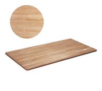 VEVOR Planche Bureau 200x80x2,5 cm Plateau de Table Charge 100 kg Dessus de Table en Panneaux Particules Rectangulaire pour Bureau Debout Électrique Réglable, Plan de Travail, Table à Manger, Maison