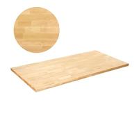 VEVOR Planche Bureau 750x600x38 mm Plateau Rectangulaire en Bois d'Érable Massif - Charge 150 kg pour Bureau Debout Électrique Réglable, Table à Manger, Plan de Travail, Maison