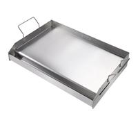 VEVOR Plaque à griller rectangulaire 587×395 mm inox anti-adhésive pré-assaisonnée 2 mm