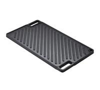 VEVOR Plaque Griller 42,5x24,6cm En Font Anti-Adhésive Résistante à La Chaleur Portable Noir