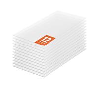 VEVOR Plaque de serre polycarbonate 1210x605x6 mm Lot 12 – Ondulé Imperméable Anti-UV Transparent