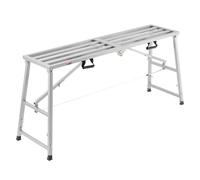 VEVOR Plateforme de travail pliable 800–1295 mm Acier allié 400 kg Pieds antidérapants