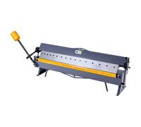 VEVOR Plieuse Tôle, 122 cm, Frein à Tôle, Épaisseur de Pliage Acier Faible Teneur Carbone Calibre 16 1,5 mm, Réglable 0-135°, 16 Segments, Pliage Précis pour Acier Doux, Acier Inox, Cuivre, Aluminium