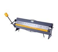 VEVOR Plieuse Tôle, 127 cm, Frein à Tôle, Épaisseur de Pliage Acier Faible Teneur Carbone Calibre 16 1,5 mm, Réglable 0-135°, 16 Segments, Pliage Précis pour Acier Doux, Acier Inox, Cuivre, Aluminium