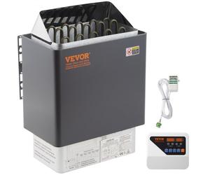 VEVOR Poêle Électrique de Sauna 9 KW Poêle de Sauna Électrique pour 9-13 m3 Chauffage Sauna 104-221℉ Poêle de Chauffage Électrique en Acier Inoxydable Poêle de Sauna avec Contrôle Externe