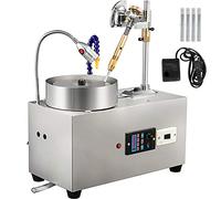 VEVOR Polisseuse Gemmes Machine de Polissage de Bijoux 2800RPM Machine de Polissage de Roche à Facettes Gemmes Machine de Polissage de Tampon Polisseuse de Roche
