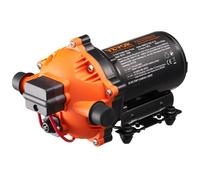 VEVOR Pompe à Eau à Membrane 12 V CC 5 GPM 18,93 L/min 5 Chambres avec Pressostat, Interrupteur de Pression Automatique, 70 PSI, Port MNPT 1/2'', pour Camping-car, Yacht, Camion-restaurant, Maison