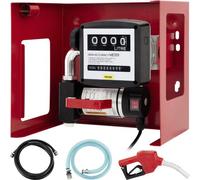 VEVOR Pompe à Huile Automatique 220 V, Pompe de Transfert Diesel Électrique 2800 tr / min, Pompe Aspiration Huile 40 L / min, Pompes à Carburant Auto-Aspirant avec Débitmètre, Moteur Puissant